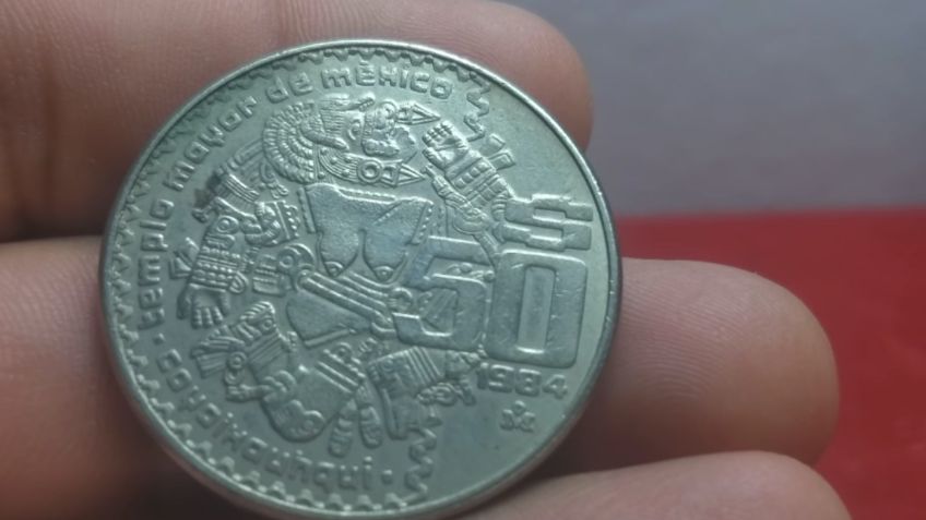 ¿La tienes? Esta moneda de 50 pesos la compran hasta en 2 mil 800; aquí la razón