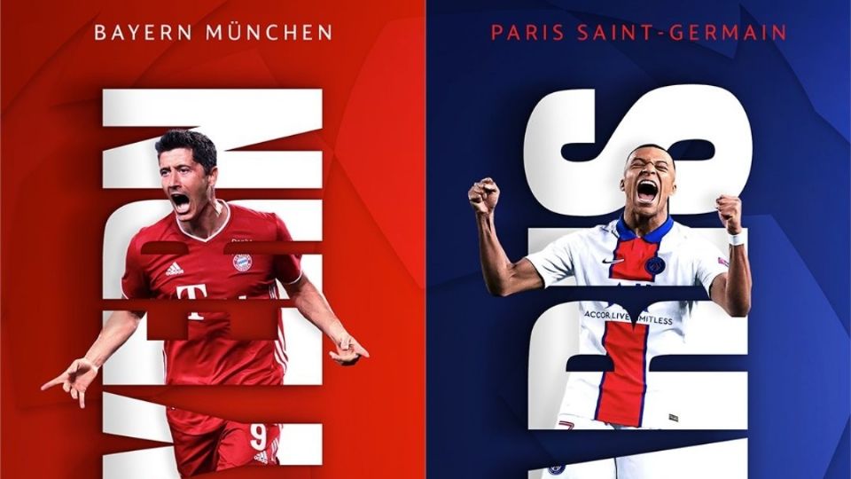 Bayern Múnich contra París Saint Germain, Foto: Champions League