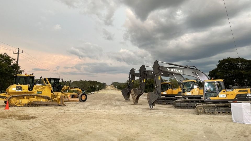 Esto servirá para la construcción del Tramo 5 Norte. Foto: Cuartoscuro