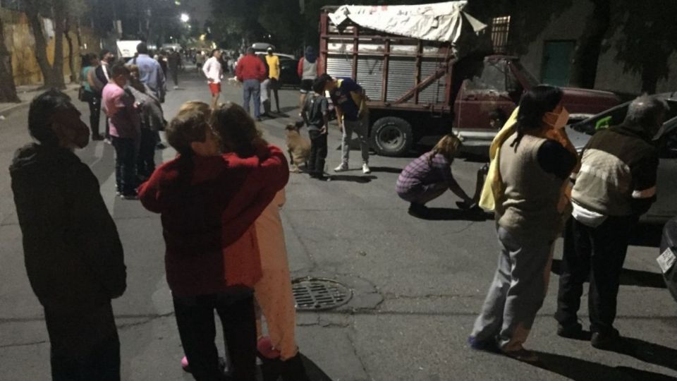 Hasta el momento no se reportan daños en la capital del país. Foto: Cuartoscuro