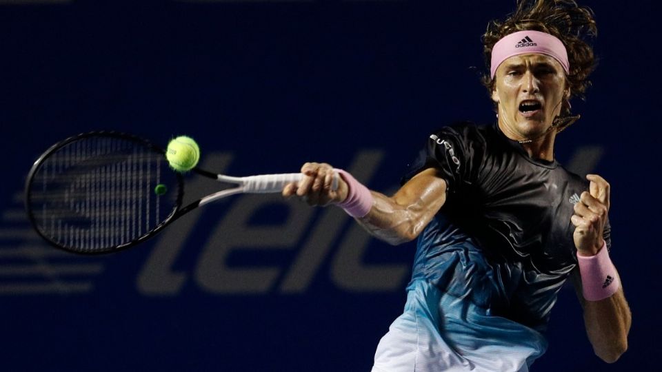 Alexander Zverev disputará su segunda final en el Abierto Mexicano de Tenis Foto: Especial