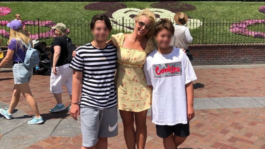 ¡Guapísimos! Britney Spears muestra lo mucho que crecieron sus HIJOS y sorprende a todos: FOTOS