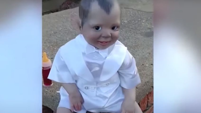 Video viral: Muñeco DIABÓLICO se convierte en TENDENCIA por mover sus ojos de un lado a otro