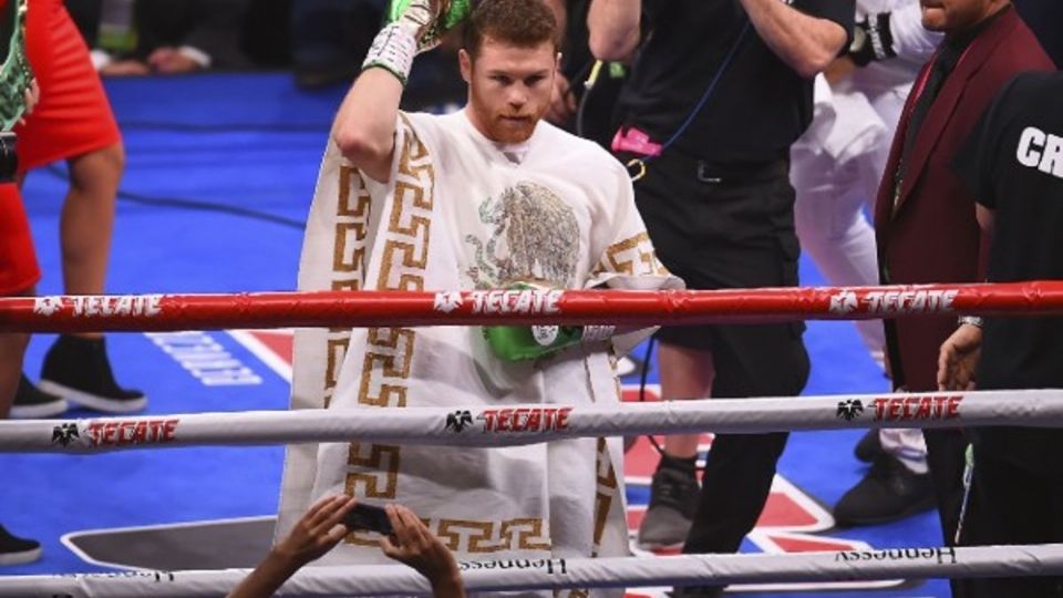 Saúl Adiel es el único hijo de Canelo, por lo que es el primer candidato a mantener el legado. Foto: Mexsport