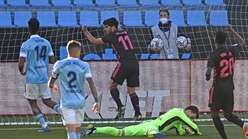 Real Madrid vence al Celta de Vigo; el equipo de Néstor Araujo cayó 1-3