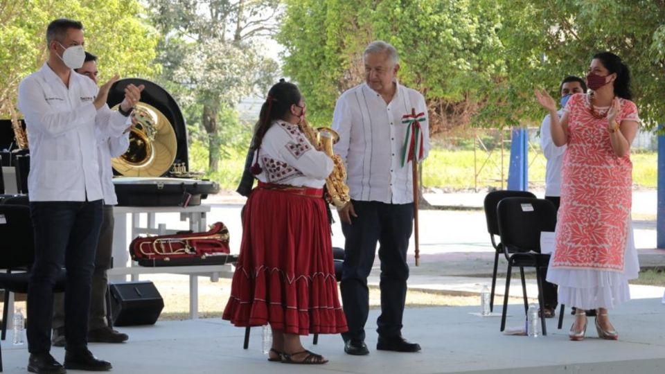 DESARROLLO. El mandatario encabezó la evaluación de programas prioritarios en Tuxtepec, Oaxaca. Foto: Especial