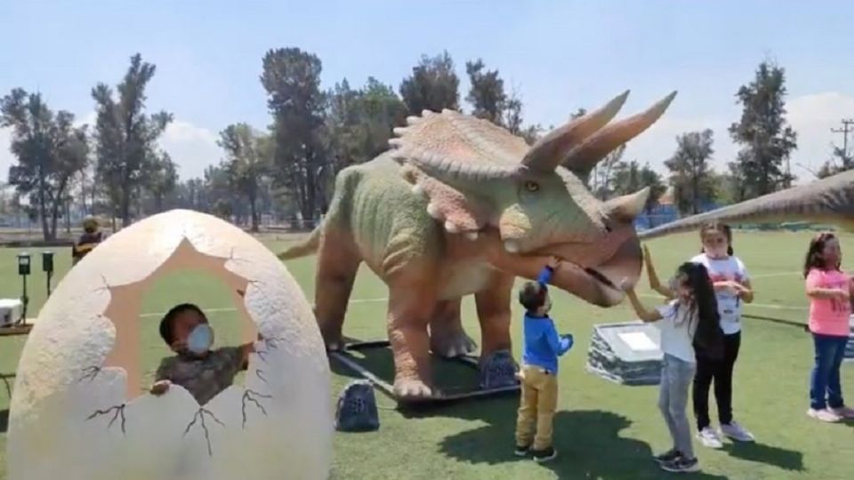 IztapaSauria, es el parque temático de dinosaurios que pronto podrás disfrutar en México. Foto: Especial