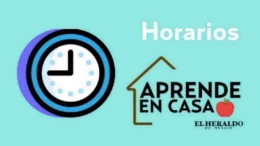 Aprende en Casa 3 SEP: Horarios 22 al 26 de marzo 2021, preescolar, primaria y secundaria