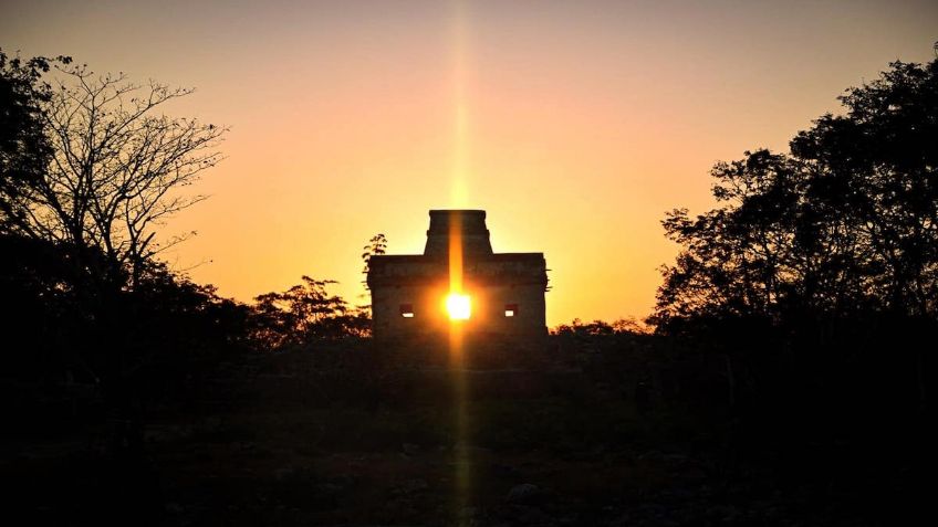 Equinoccio de primavera ilumina Yucatán: FOTOS