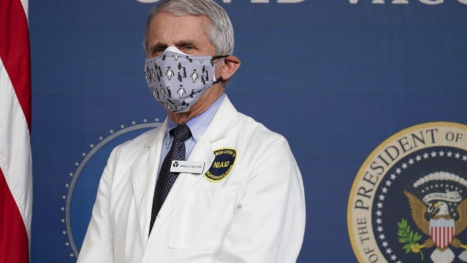 Anthony Fauci, director del Instituto Nacional de Alergias y Enfermedades Infecciosas de los NIH. Foto: AP