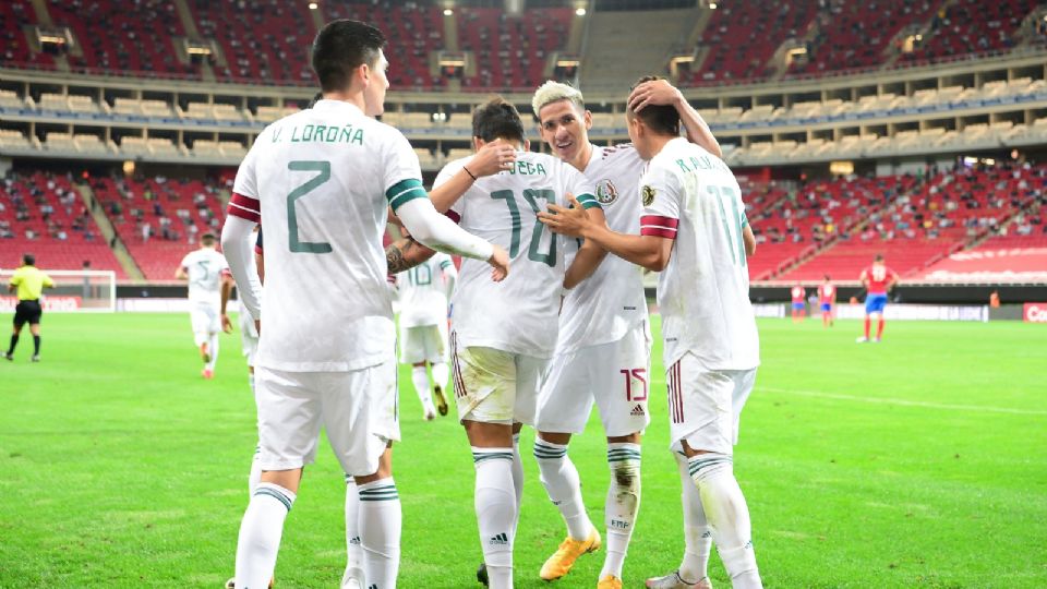 La Selección Mexicana Sub 23 golea a Costa Rica, y definirá el pase en Semifinales. Foto: Mexsport