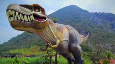 Antes de IztapaSauria, en Orizaba ya había un parque de dinosaurios: FOTOS