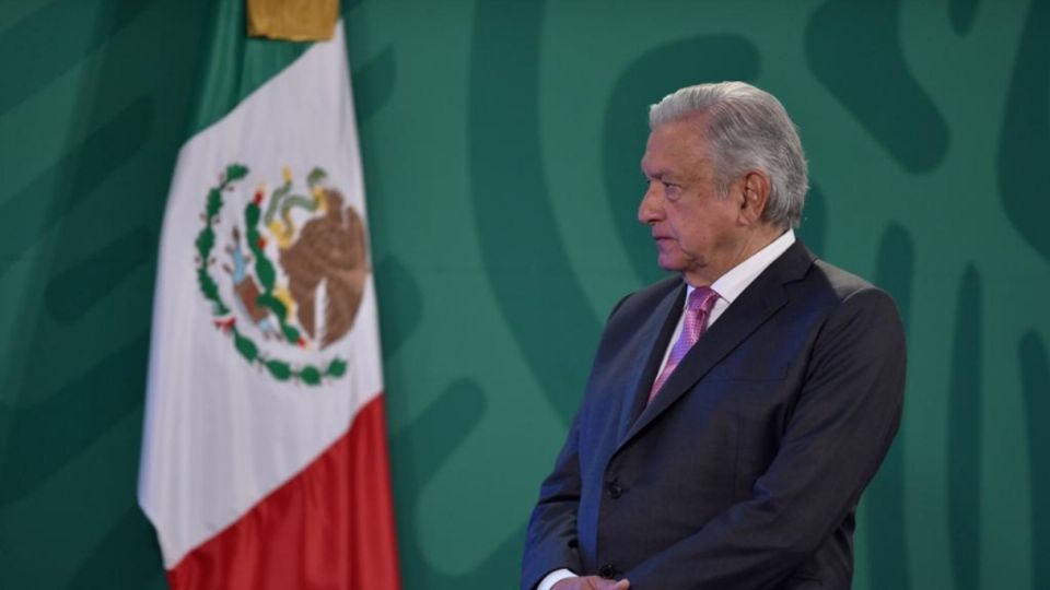 El presidente López Obrador lamentó el fallecimiento de Felipe de Edimburgo 
FOTO: Guillermo O´Gam