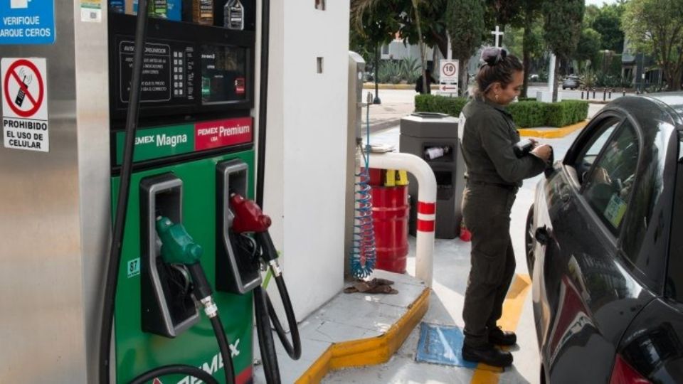 Estación de gasolina Pemex. Foto: Cuartoscuro