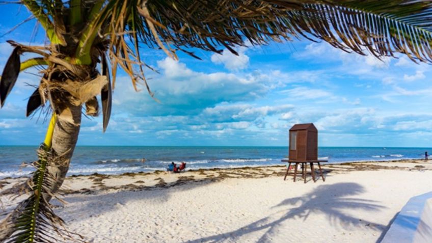 Esta es la PLAYA VIRGEN de Yucatán que casi nadie conoce