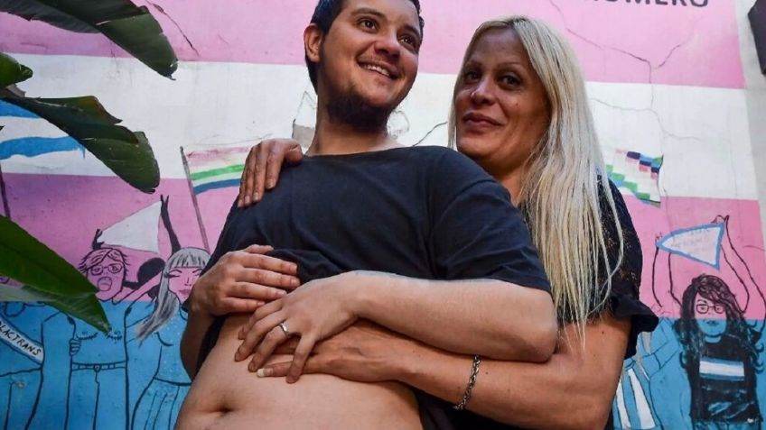 Pareja TRANSGÉNERO comparte FOTOS de su embarazo