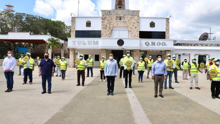 Caribe Mexicano fortalece acciones para prevenir contagios y se deben respetar: Carlos Joaquín