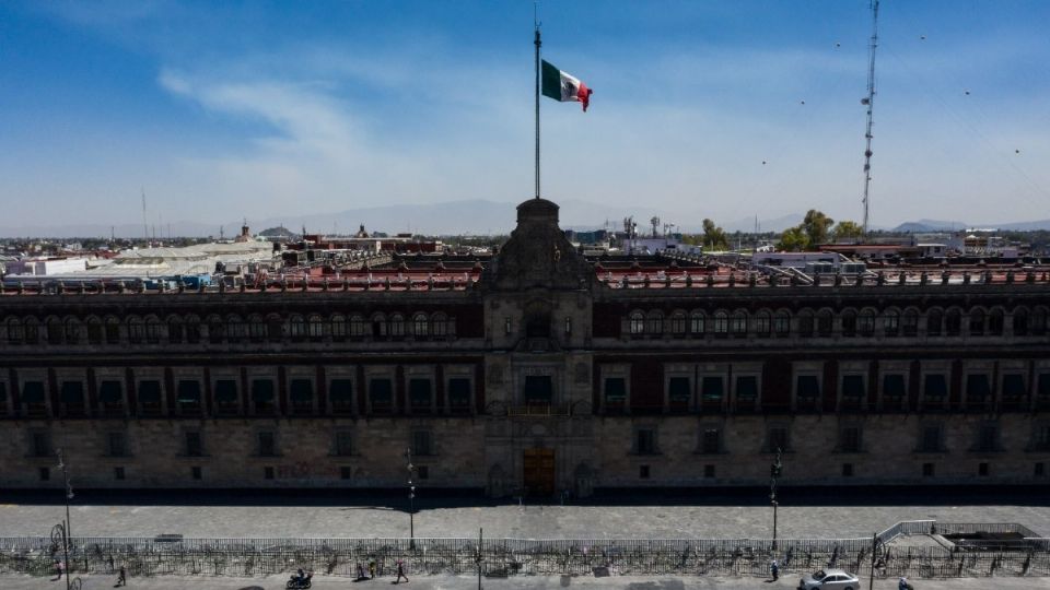 La reunión para firmar el Acuerdo Nacional de la Democracia se lleva a cabo en Palacio Nacional. Foto: Cuartoscuro