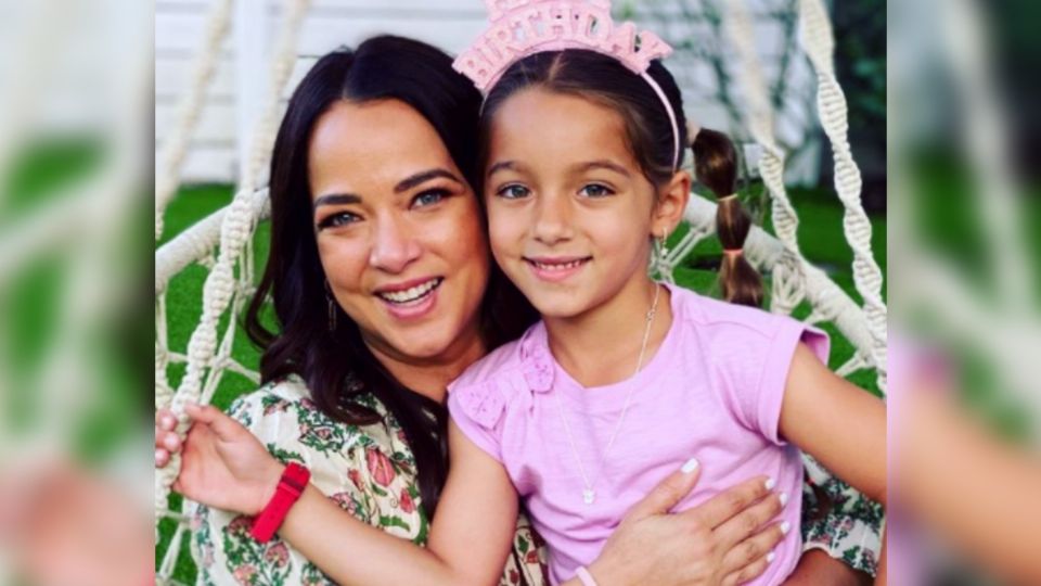 Adamari López y su hija. Foto:Instagram