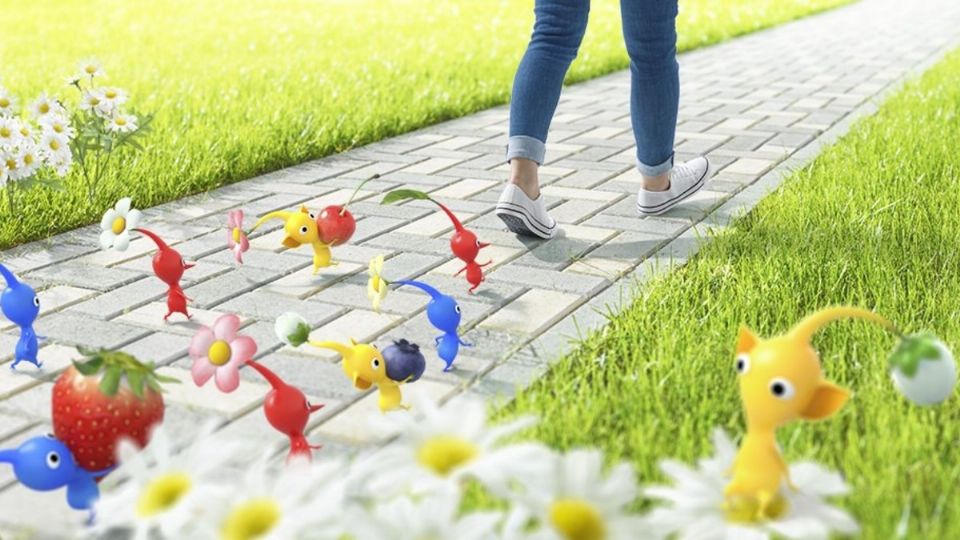 La aplicación con los personajes de Pikmin sería liberada en algún punto de este 2021. Foto: Especial