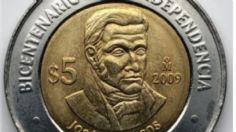 Esta moneda de 5 pesos del Bicentenario se vende en más de 3 MIL PESOS, aquí sus características