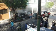 Explota tanque de gas en local de comida en la Benito Juárez: VIDEO