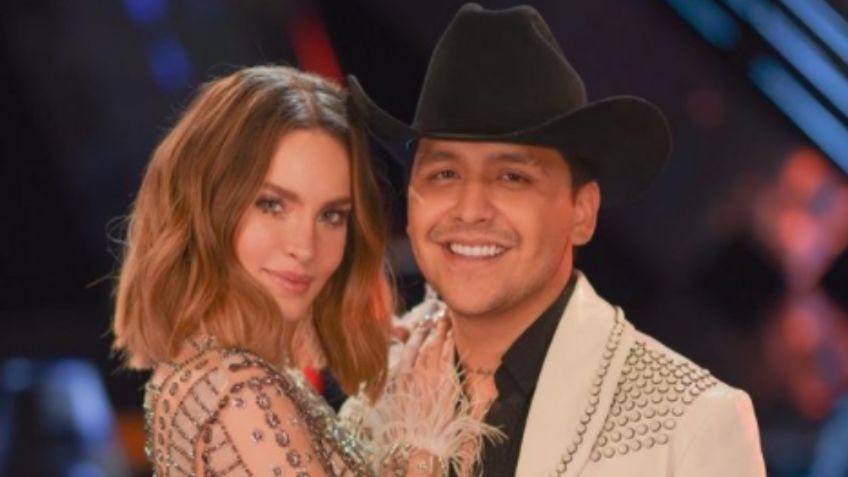 Christian Nodal y Belinda comparten apasionado beso; fans los tachan de asquerosos: VIDEO