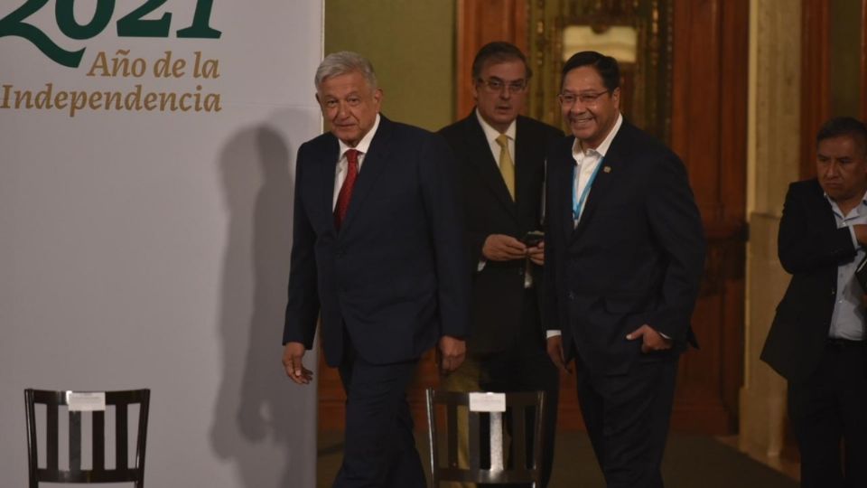 El presidente López Obrador durante la conferencia matutina. Foto: Daniel Ojeda