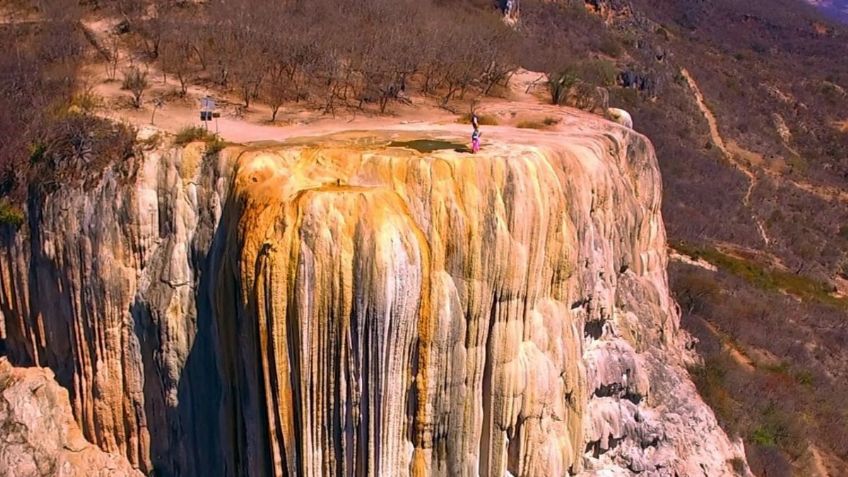 Hierve el Agua en Oaxaca: ¿por qué se petrifican las cascadas?