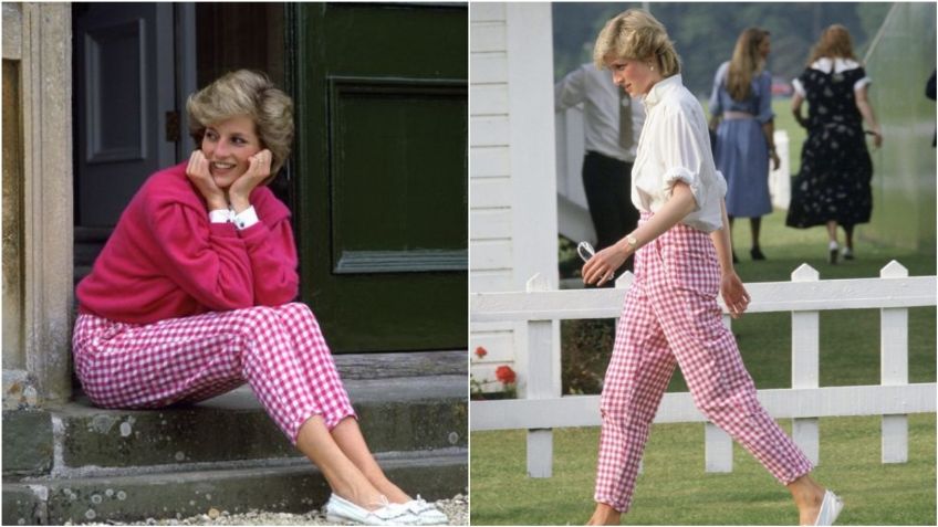 Regresa la moda de los pantalones a cuadros de Lady Di; así debes lucirlos en esta primavera