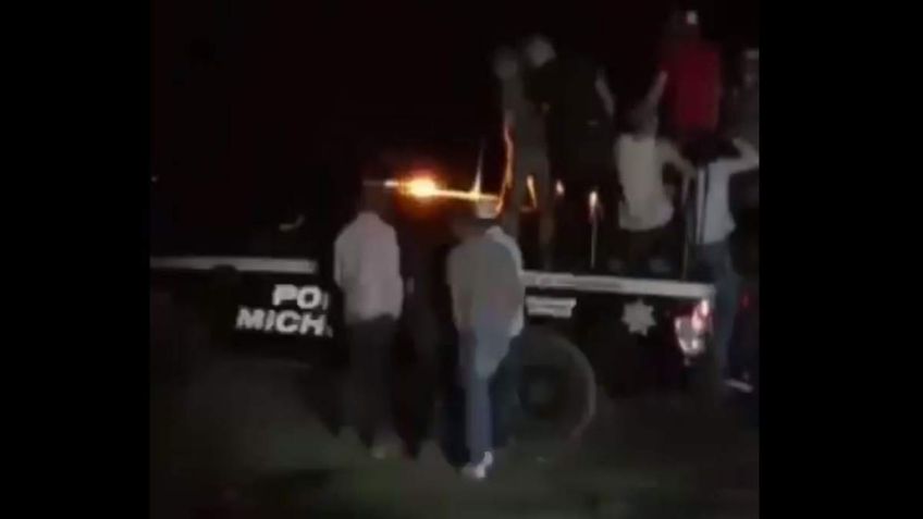 Utilizan patrullas de Yurécuaro para fiestas y arrancones: VIDEO