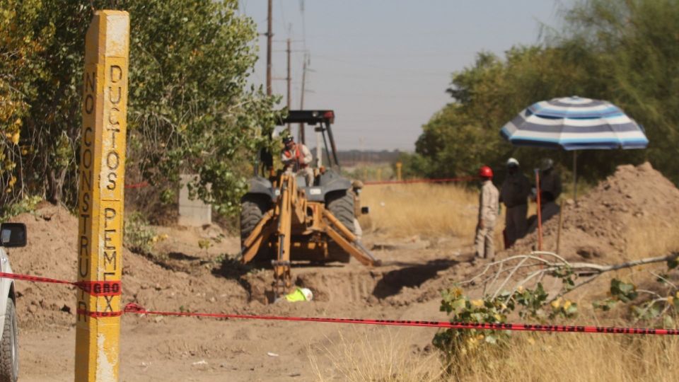 Las autoridades se encargan de la seguridad en este punto