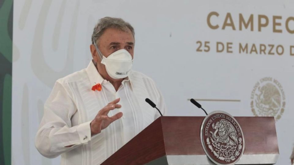 Carlos Miguel Aysa González, gobernador de Campeche. Foto: Presidencia