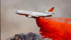 Así combate el DC-10 Ten Tanker los incendios en Coahuila y Nuevo León: VIDEOS