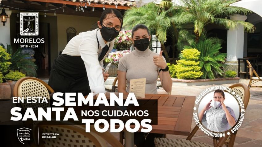 Morelos tiene listos los protocolos sanitarios para recibir a los turistas en Semana Santa