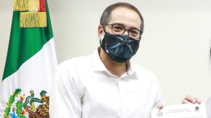 Por segunda vez, gobernador de Colima da positivo a Covid-19