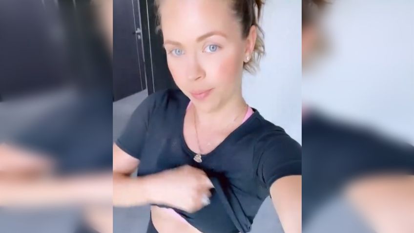 Ximena Duque retoma el EJERCICIO y presume su ABDOMEN escultural a DOS meses de dar a luz: VIDEO