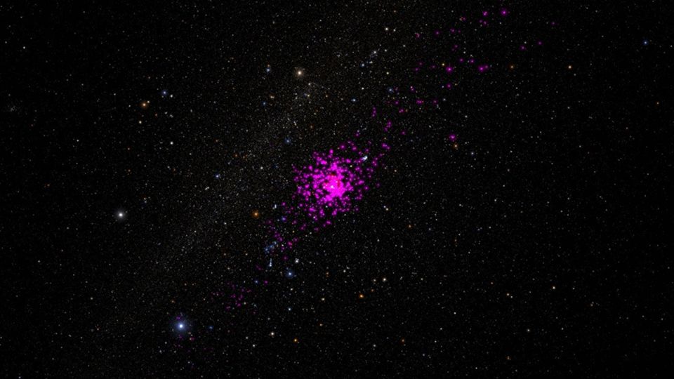 El cúmulo de las Híades se encuentra en la constelación de Tauro. Foto: Agencia Espacial Europea.