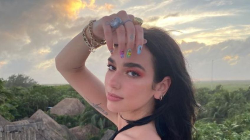 Fiel a la moda, Dua Lipa CONQUISTA con delicado conjunto ROSA ideal para primavera