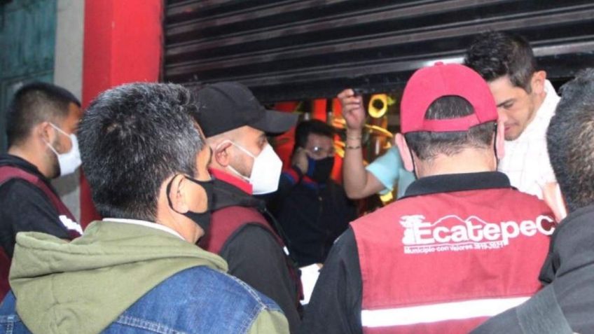 Operativo anticovid termina con reuniones clandestinas en Ecatepec