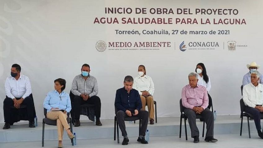 AMLO promueve un plan ecológico para agua