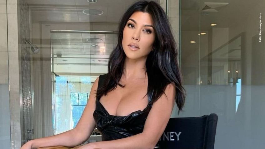 Kourtney Kardashian no deja nada a la imaginación y posa desde las montañas nevadas