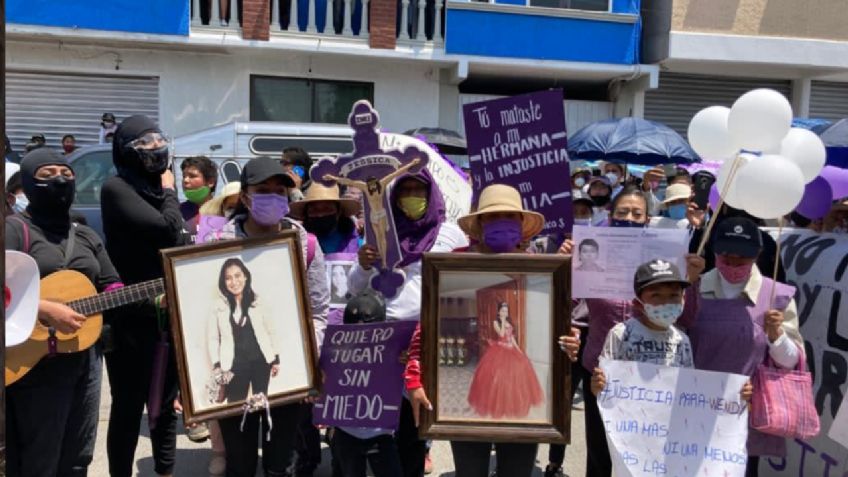 Marchan para exigir justicia por Wendy Yoselin en Xonacatlán