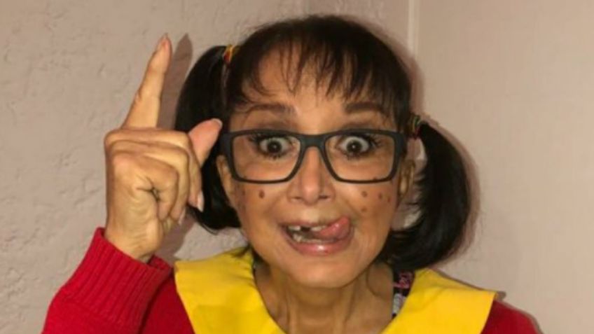 "La Chilindrina" sacrificó su cabello durante El Chavo del 8 por esta poderosa razón