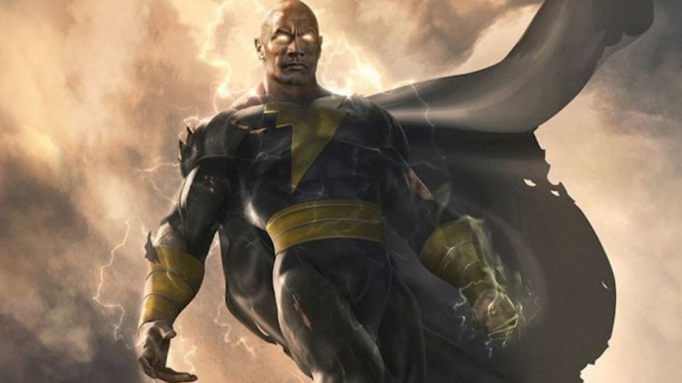 Póster oficial de Black Adam. FOTO: Warner Bros