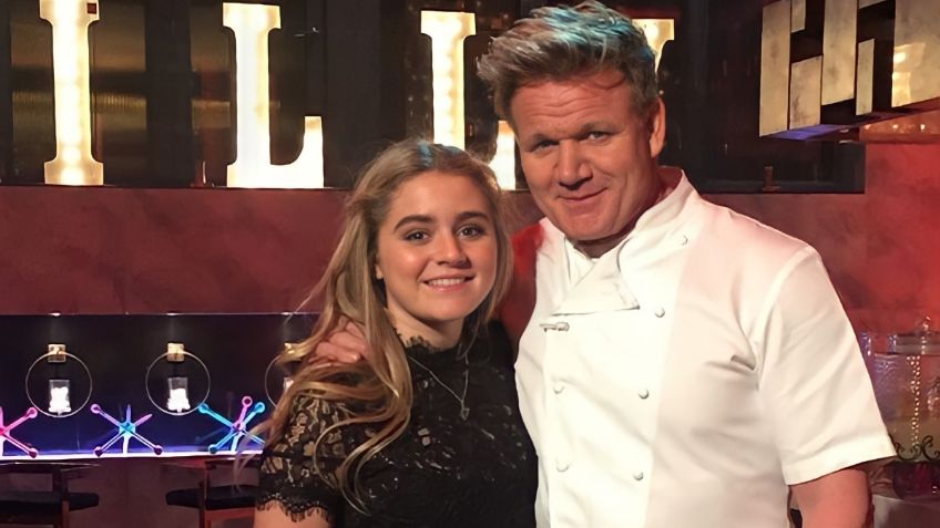 Hija del temible chef Gordon Ramsay le juega una broma que ahogó su furia: VIDEO