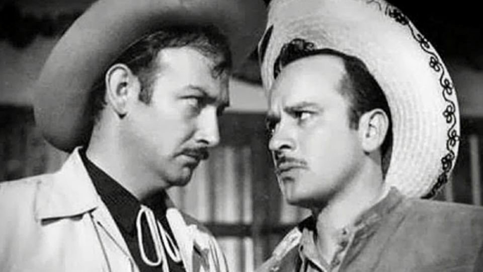 Dos tipos de Cuidado fue la única película que compartieron los dos actores en cine. Foto: Especial