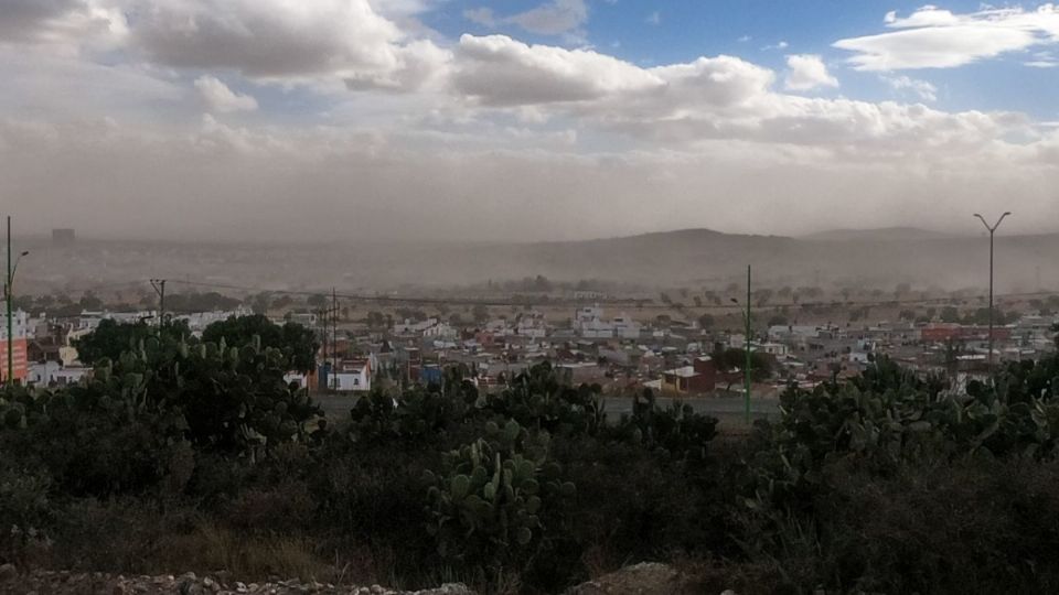 Las tolvaneras han estado presentes en los últimos días. Foto: Cuartoscuro