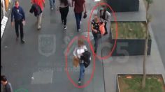 ¡Cuidado! Así es como operan mujeres carteristas en calles de la CDMX: VIDEO