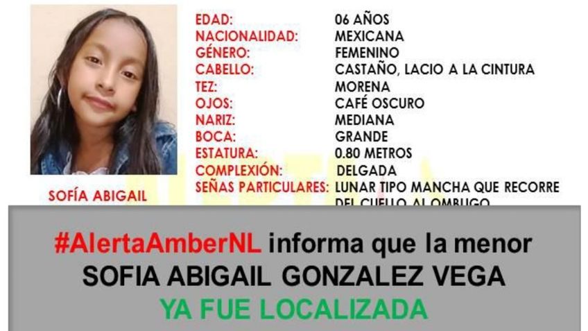 Nuevo León: Localizan en San Pedro a niña plagiada de Pesquería; ya está con su mamá